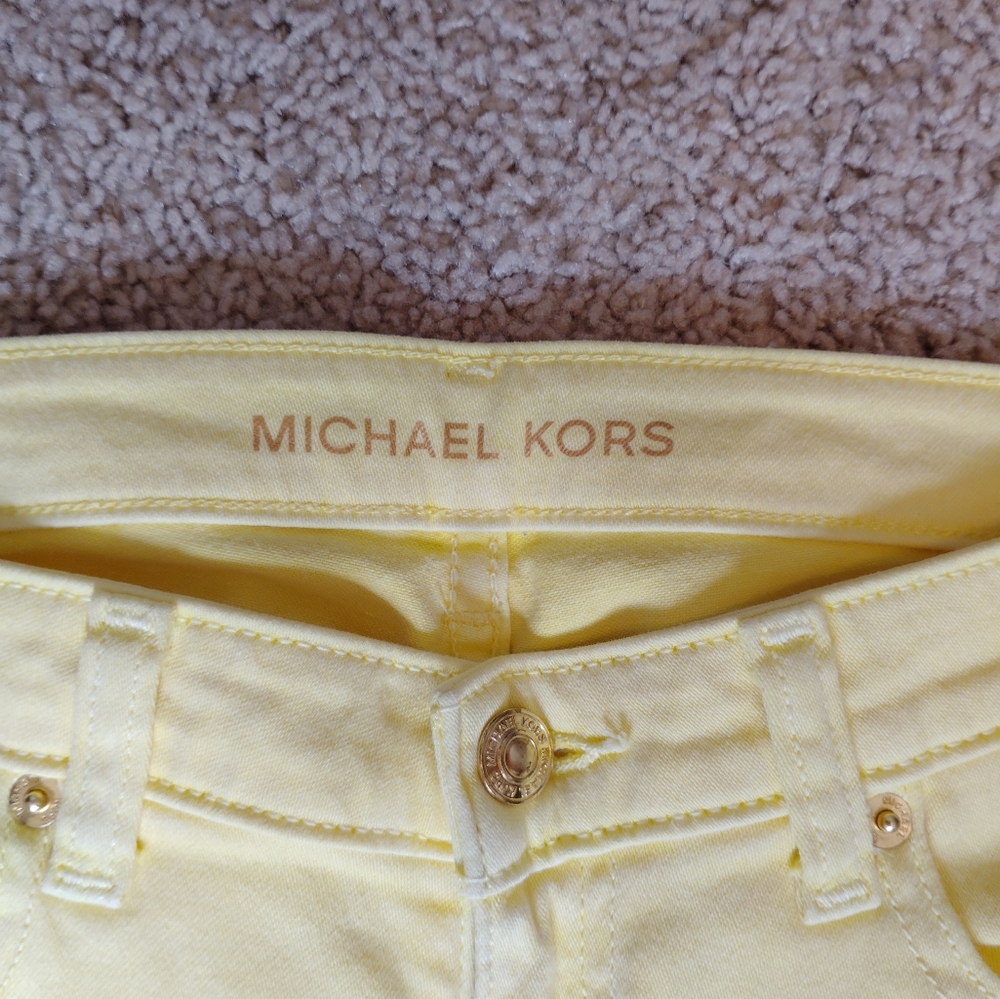 Michael Kors Yellow Women's Jeans - Picture 4 of 5